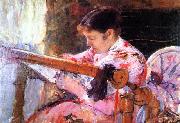 Lydia at the Tapestry Loom Mary Cassatt